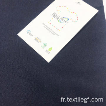 Tissu recyclable en coton / viscose / polyester élasthanne